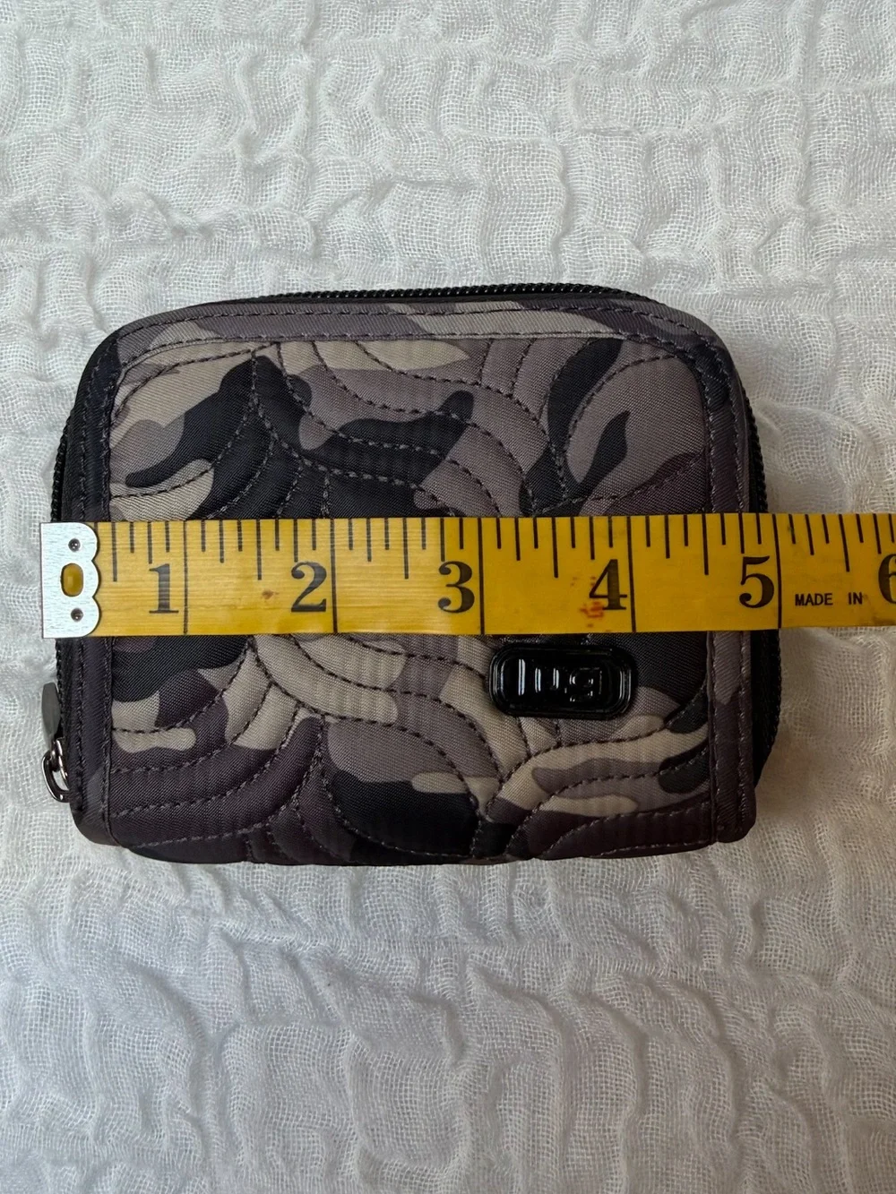 Lug Splits Compact RFID Wallet Camo